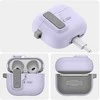 Apple AirPods 4 Tech-Protect Slim Hook dėklas jūsų ausinėms levandų spalvos