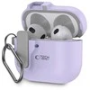 Apple AirPods 4 Tech-Protect Slim Hook dėklas jūsų ausinėms levandų spalvos