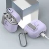 Apple AirPods 4 Tech-Protect Slim Hook dėklas jūsų ausinėms levandų spalvos
