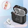 Apple AirPods 4 Tech-Protect Slim Hook dėklas jūsų ausinėms juodos spalvos