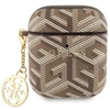 Guess GUA2PGCE4CW AirPods 1/2 dėklas rudos spalvos GCube Charm