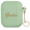 Dėklas Guess GUA2LSCHSN AirPods Žalias