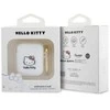 Hello Kitty HKA23DKHSH AirPods 1/2 Dėklas baltos spalvos Silicone 3D Kitty Head