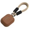 Dėklas Apple AirPods Pro 1/2 Tech-Protect silikoninis Rope Chocolate ruda
