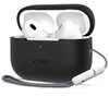 Apple AirPods Pro 1 / 2 Tech-Protect silikoninis dėklas ausinėms juodos spalvos