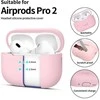 Apple AirPods Pro 1 / 2 Tech-Protect silikoninis Dusty dėklas ausinėms rožinės spalvos