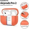 Apple AirPods Pro 1 / 2 Tech-Protect silikoninis Neon dėklas ausinėms oranžinės spalvos