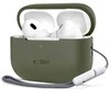 Apple AirPods Pro 1 / 2 Tech-Protect silikoninis Olive dėklas ausinėms žalios spalvos