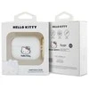 Apple AirPods Pro 1 Hello Kitty Silicone 3D Kitty Head (HKAP3DKHSH) ausinių dėklas baltos spalvos