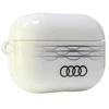 Audi IML Geometric Pattern AirPods Pro 2 dėklas baltos spalvos AU-IMLAPP2-A6/D3-WE