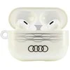 Audi IML Geometric Pattern AirPods Pro 2 dėklas baltos spalvos AU-IMLAPP2-A6/D3-WE