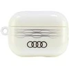 Audi IML Geometric Pattern AirPods Pro 2 dėklas baltos spalvos AU-IMLAPP2-A6/D3-WE