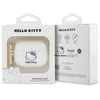 Hello Kitty HKAP23DKHSH AirPods Pro 2 (2022/2023) Dėklas baltos spalvos Silicone 3D Kitty Head