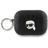 Karl Lagerfeld KLAP2PGKIPK AirPods Pr o2 (2022/2023) dėklas juodos spalvos Monogram Karl Head