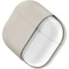 UNIQ Lino Dėklas AirPods Pro 2 gen silikoninis beige