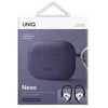 UNIQ dėklas Nexo AirPods Pro 2 gen + EarHooks Silicone (2022/2023) violetinės spalvos