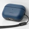 UNIQ Dėklas Terra AirPods Pro 2 gen. Genuine Leather (2022/2023) pace mėlynos spalvos
