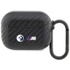 BMW BMAPWMPUCA2 AirPods Pro dėklas juodos spalvos Carbon Double Metal Logo