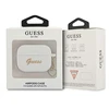 Guess GUAPLSCHSH AirPods Pro dėklas baltos spalvos Silicone Charm Heart Collection