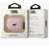 Karl Lagerfeld KLAPHNCHTCP Airpods Pro dėklas rožinės spalvos Ikonik Choupette
