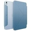UNIQ Camden Click Dėklas Apple iPad Air 13″ (2024) mėlynas/stone mėlynas