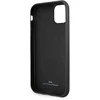 BMW BMHCN61RSPPR Apple iPhone 11 / Xr 6.1″ red kietas dėklas Leather Curve Perforate