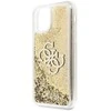 Apple iPhone 11 Guess dėklas 4G Big Liquid Glitter (GUHCN61LG4GGO) aukso spalvos
