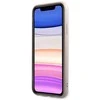 Guess GUHCN61G4GLPI Apple iPhone 11 6,1″/ Xr rožinės spalvos kietas dėklas 4G Stripe Collection