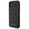 Dėklas „Guess GUBPM5N614GEMGK“ rinkinys, skirtas Apple iPhone 11 6.1“ kietam dėklui ir išorinei baterijai, 5000mAh, „MagSafe“ juodos spalvos 4G, metalinis, su rankena.