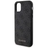 Dėklas „Guess GUBPM5N614GEMGK“ rinkinys, skirtas Apple iPhone 11 6.1“ kietam dėklui ir išorinei baterijai, 5000mAh, „MagSafe“ juodos spalvos 4G, metalinis, su rankena.