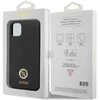 Apple iPhone 11 Guess dėklas Silicone Logo Strass 4G (Guhcn614dgpk) juodos spalvos