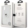 Karl Lagerfeld KLHMN61HFCCNOT Apple iPhone 11/ Xr skaidrus kietas dėklas IML Choupette MagSafe
