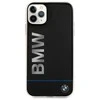 BMW BMHCN58PCUBBK Apple iPhone 11 Pro 5.8″ juodos spalvos kietas dėklas Signature Printed Logo