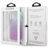 Guess dėklas, skirtas iPhone 11 Pro Max GUHCN65PCUGLPBL rožinės-mėlynos spalvos kietas dėklas Glitter Gradient