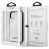 Guess dėklas iPhone 11 Pro Max GUHCN65BLD sidabrinis kietas dėklas Vaivorykštis