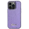 Apple iPhone 11 / XR Guess dėklas Sequin Script Metal (GUHCN61PSFDGSU) violetinės spalvos