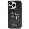 Apple iPhone 11 / XR Guess Hardcase Glitter Script Big 4G (GUHCN61HG4SGK) telefono dėklas juodos spalvos