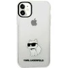 Karl Lagerfeld KLHCN61HNCHTCT Apple iPhone 11/ Xr 6,1″ skaidrus kietas dėklas Ikonik Choupette