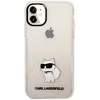 Karl Lagerfeld KLHCN61HNCHTCP Apple iPhone 11/ Xr 6,1″ rožinės spalvos kietas dėklas Ikonik Choupette