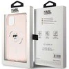 Karl Lagerfeld KLHMN61HFCCNOP Apple iPhone 11 / Xr 6.1″ rožinės spalvos kietas dėklas IML Choupette MagSafe