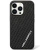 Apple iPhone 11 / XR Karl Lagerfeld dėklas 3D Rubber Multi Logo (Klhcn613dmkrlk) juodos spalvos