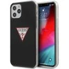 Apple iPhone 12 / 12 Pro 6,1" Guess dėklas Triangle Collection GUHCP12MPCUCTLBK juodos spalvos