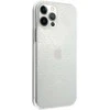 Apple iPhone 12 / 12 Pro Guess Transparent dėklas 4G 3D Pattern Collection GUHCP12M3D4GTR skaidrus