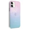 Dėklas GUESS GUHCP12S3D4GGBP IPHONE 12 MINI 5.4 "Mėlynas-Rožinis/Mėlynas & Rožinis HARDCASE 4G 3D PATTERN COLLECTION