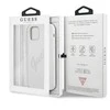 GUESS GUHCP12SVCRONE IPHONE 12 MINI 5.4" KREMINIS / KREMINIS KIETAS DĖKLAS SCRIPT VINTAGE