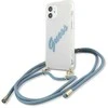 Apple iPhone 12 Mini Guess dėklas Script Vintage (GUHCP12SCRTVSBL) mėlynos spalvos