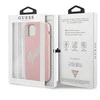 Dėklas GUESS HARDCASE GUHCP12SLSVSGP SILICONE VINTAGE IPHONE 12 MINI Rožinis/MINT