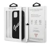 Dėklas GUESS HARDCASE GUHCP12SLSVSBW SILICONE VINTAGE IPHONE 12 MINI Juodas/Baltas