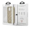 GUESS GUHCP12SPUVQTMLBE KIETAS DĖKLAS V dygsniuotas KOLEKCIJA IPHONE 12 MINI 5,4" AUKSO