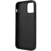 Guess dėklas skirtas iPhone 12 Pro Max 6,7 GUHCP12LVSATMLRE raudonas kietas dėklas Saffiano